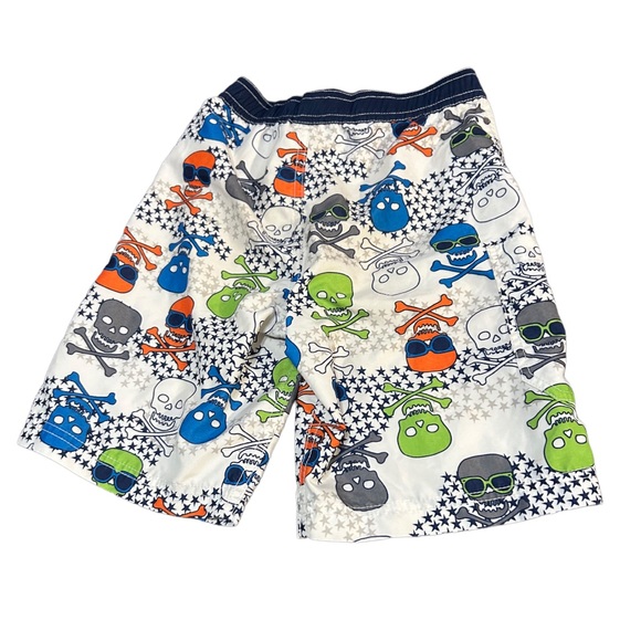 Hanna Andersson boy’s pirate swim trunks size 6 120 - Picture 1 of 8